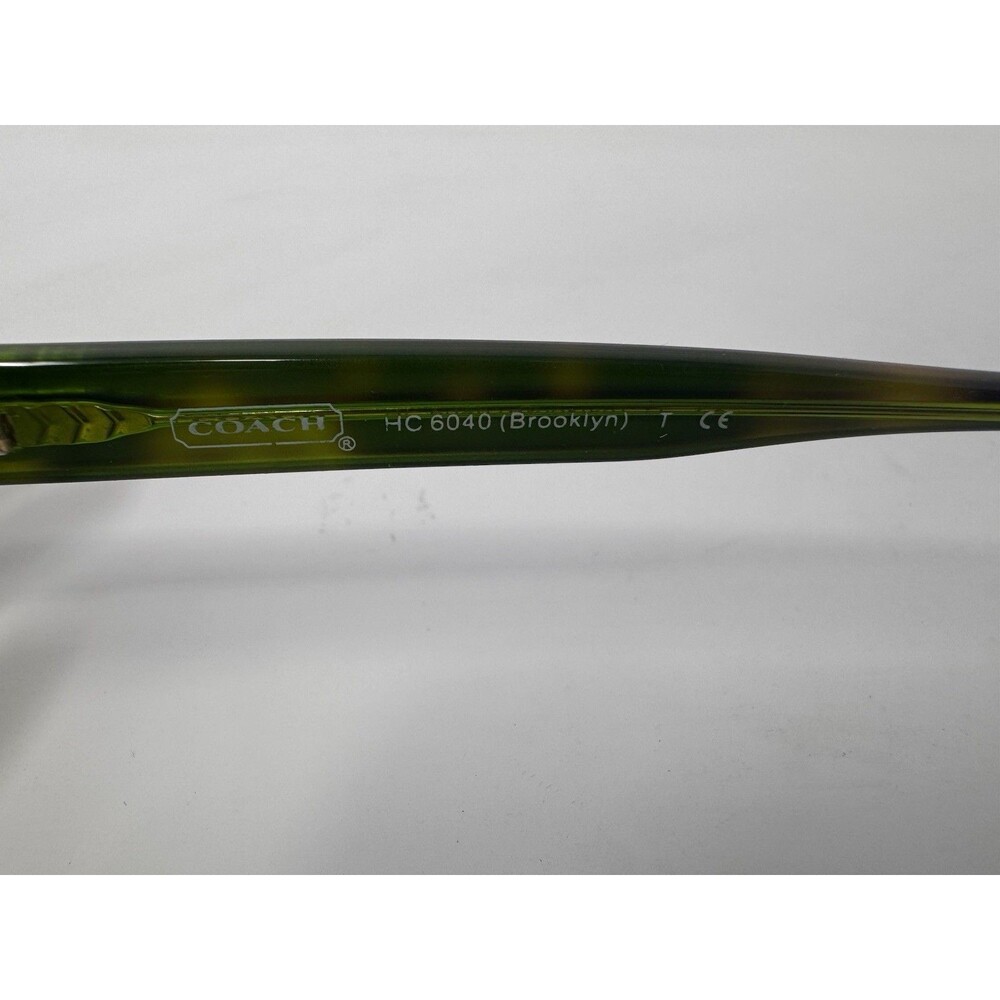 Coach HC 6040 Brooklyn 5117 Tortoise Green 52 16 135 Eyeglass Frames - Picture 12 of 13